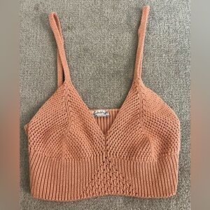 Free people crochet top